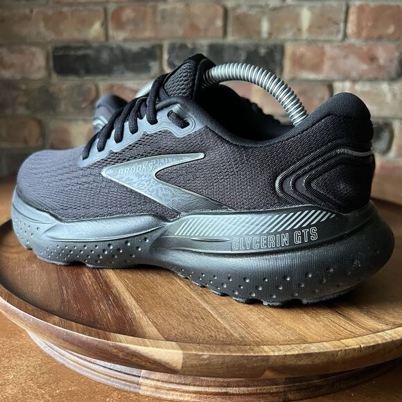 Brooks Glycerin GTS 21 Supportive Women's 7 Black Road Running Shoes Sneakers - Picture 16 of 16